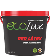 Cargar imagen en el visor de la galería, Latex Lavable RED LÁTEX Ecolux