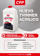 Cargar imagen en el visor de la galería, THINNER ACRILICO PREMIUM CPP

