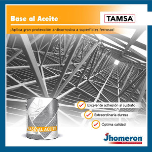 Base al Aceite TAMSA 1/8 gal