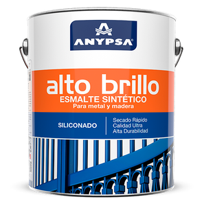 ESMALTE ALTO BRILLO 1/4 gal