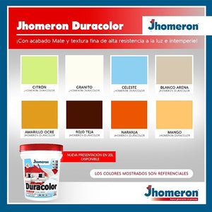Latex Acrílico DURACOLOR Jhomeron MATIZADO