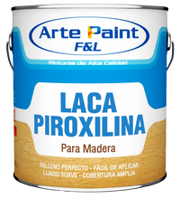 Cargar imagen en el visor de la galería, Laca/Duco Piroxilina Para Madera ARTE PAINT 1/4 gal
